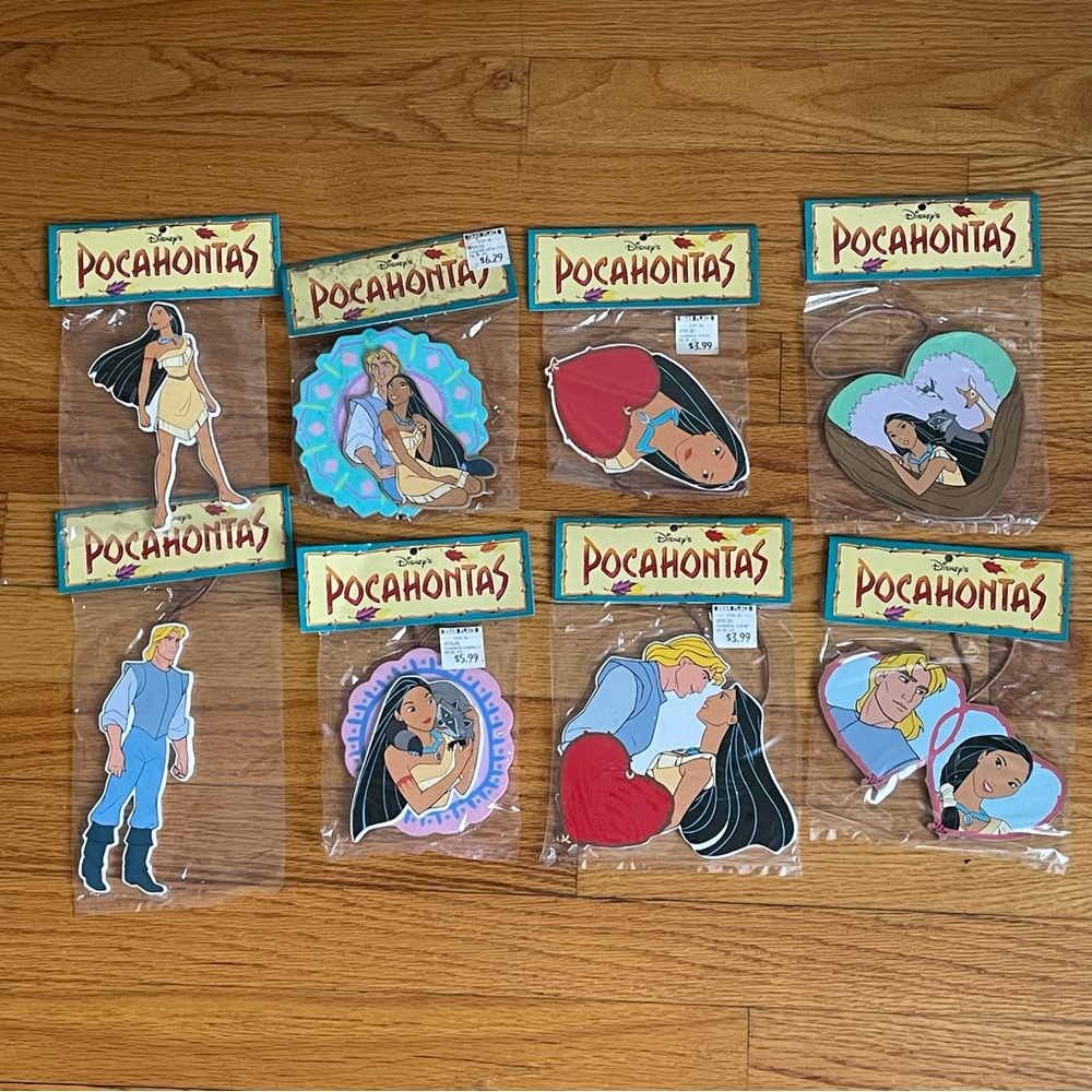 Vintage Disney Pocahontas ornament set